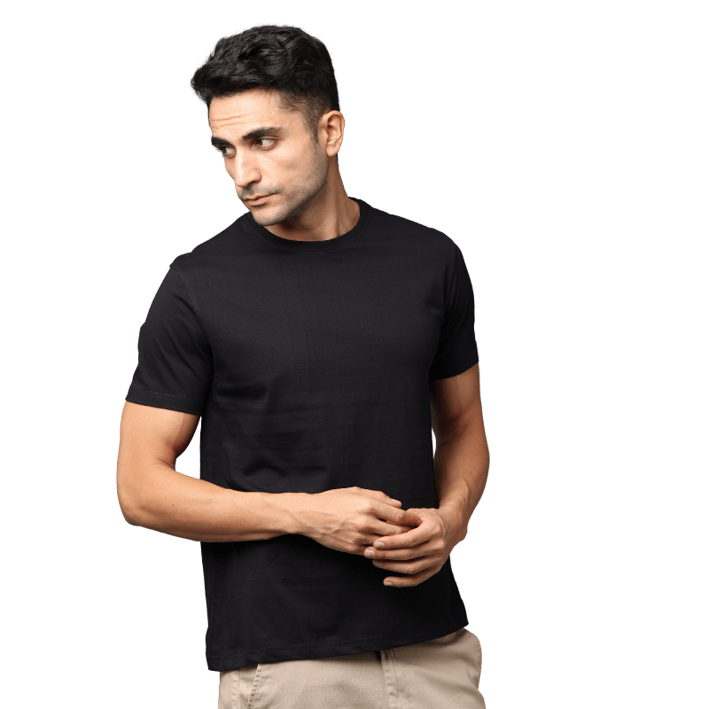 Unisex Crewneck T-shirt PIMA Cotton - Free Embroidery - Uwears®