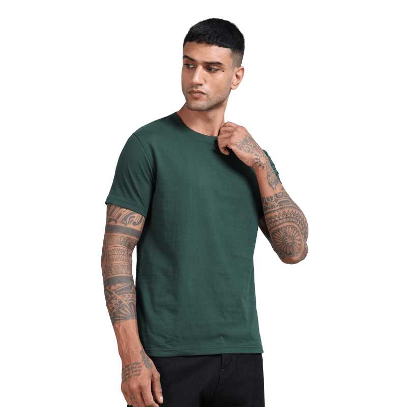 Unisex Crewneck T-shirt PIMA Cotton - Free Embroidery - Uwears®