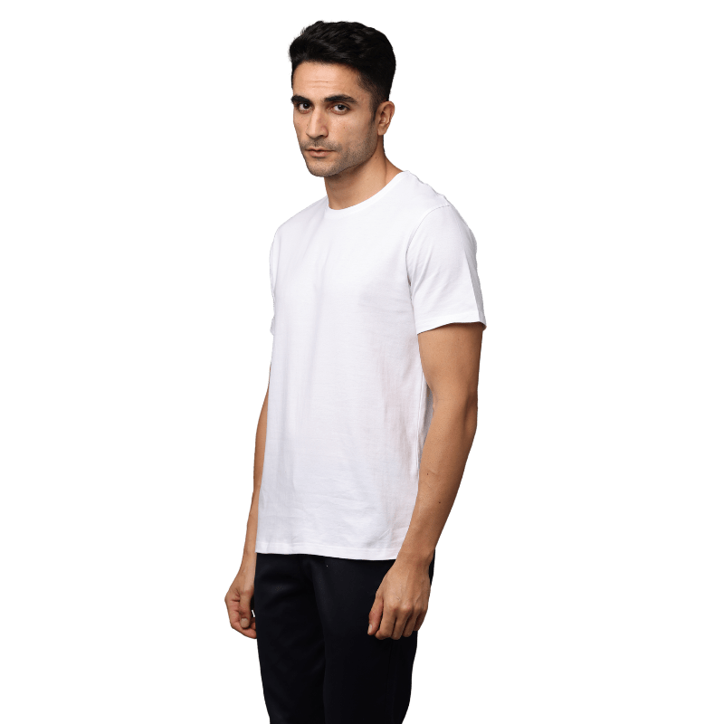 Unisex Crewneck T-shirt PIMA Cotton - Free Embroidery - Uwears®