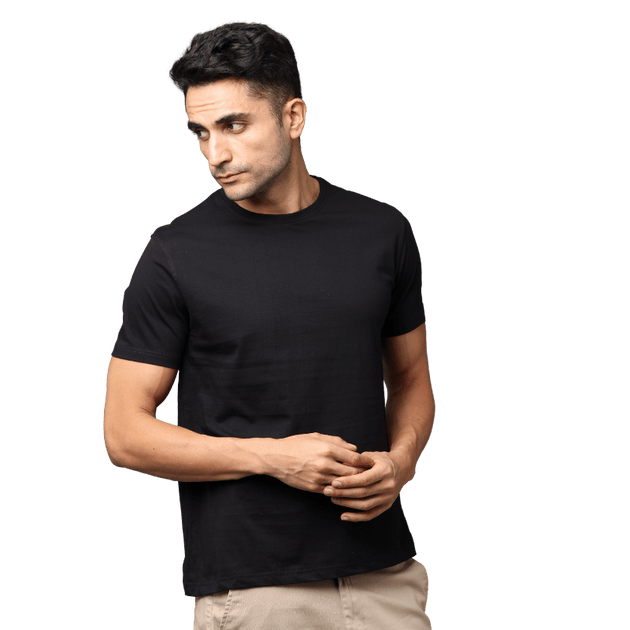 Unisex Crewneck T-shirt PIMA Cotton - Free Embroidery - Uwears®