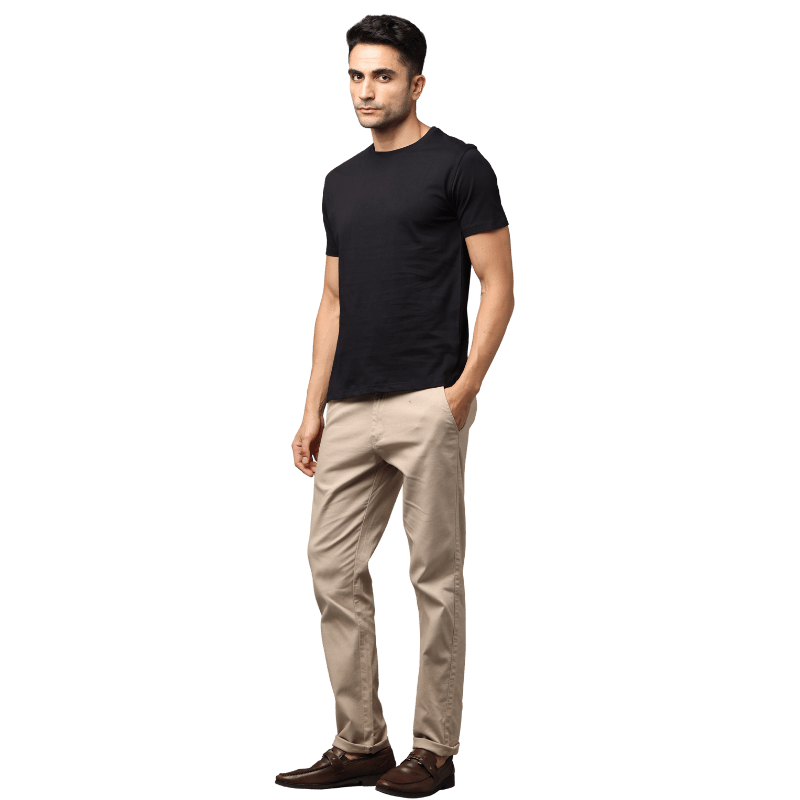 Unisex Crewneck T-shirt PIMA Cotton - Free Embroidery - Uwears®