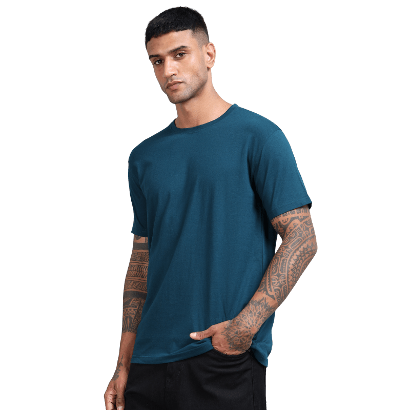 Unisex Crewneck T-shirt PIMA Cotton - Free Embroidery - Uwears®