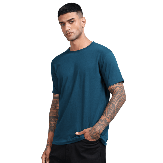 Unisex Crewneck T-shirt PIMA Cotton - Free Embroidery - Uwears®