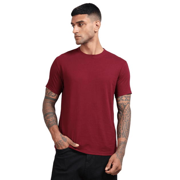 Unisex Crewneck T-shirt PIMA Cotton - Free Embroidery - Uwears®