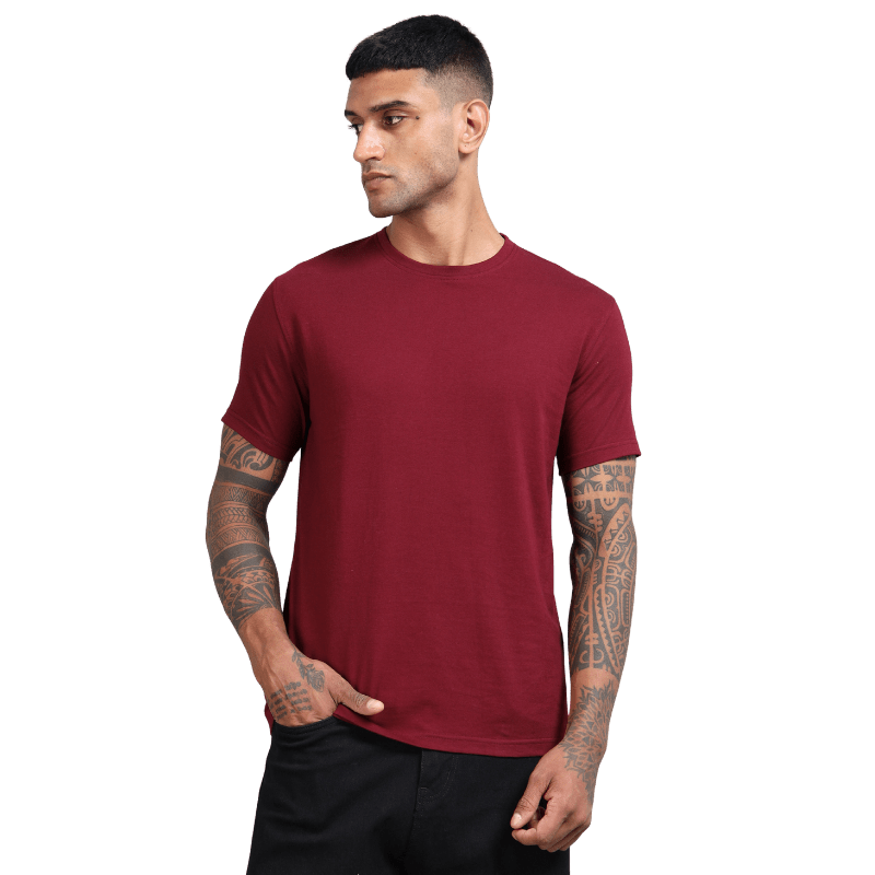 Unisex Crewneck T-shirt PIMA Cotton - Free Embroidery - Uwears®