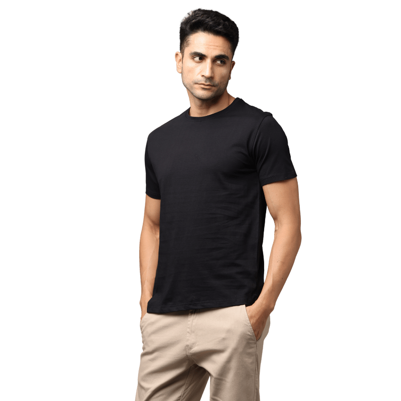 Unisex Crewneck T-shirt PIMA Cotton - Free Embroidery - Uwears®