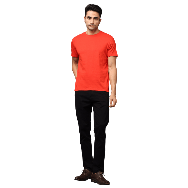 Unisex Crewneck T-shirt PIMA Cotton - Free Embroidery - Uwears®