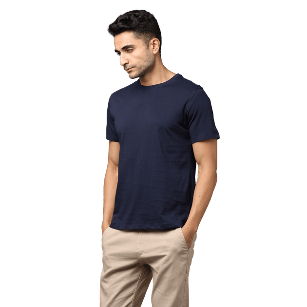 Unisex Crewneck T-shirt PIMA Cotton - Free Embroidery - Uwears®