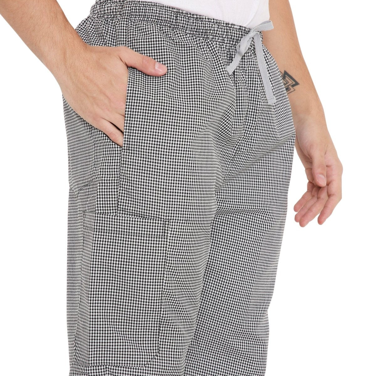 Unisex Full Elastic Pant (Checks) - Uwears®