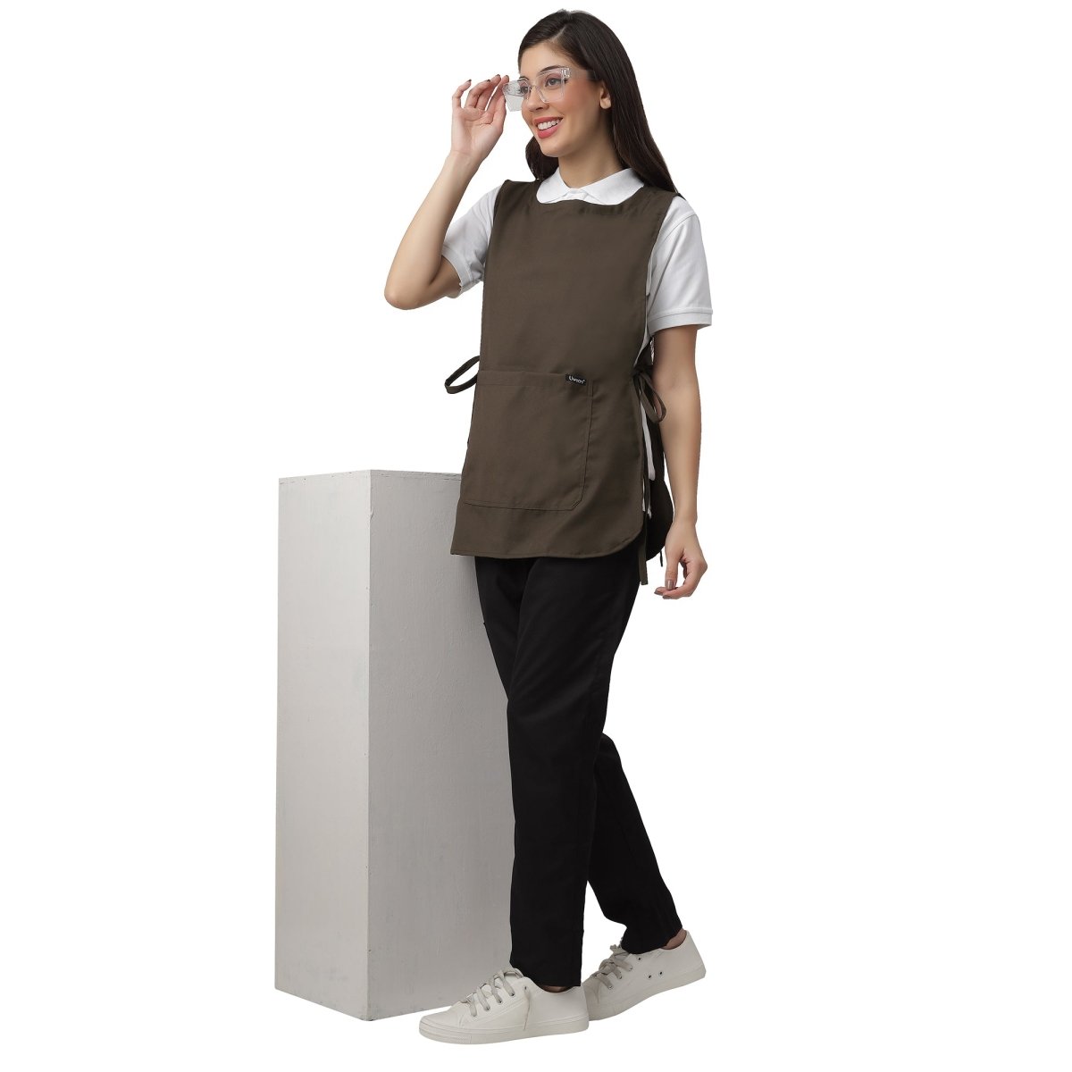Unisex House Keeping Apron / Coat (Free Embroidery) - Uwears®
