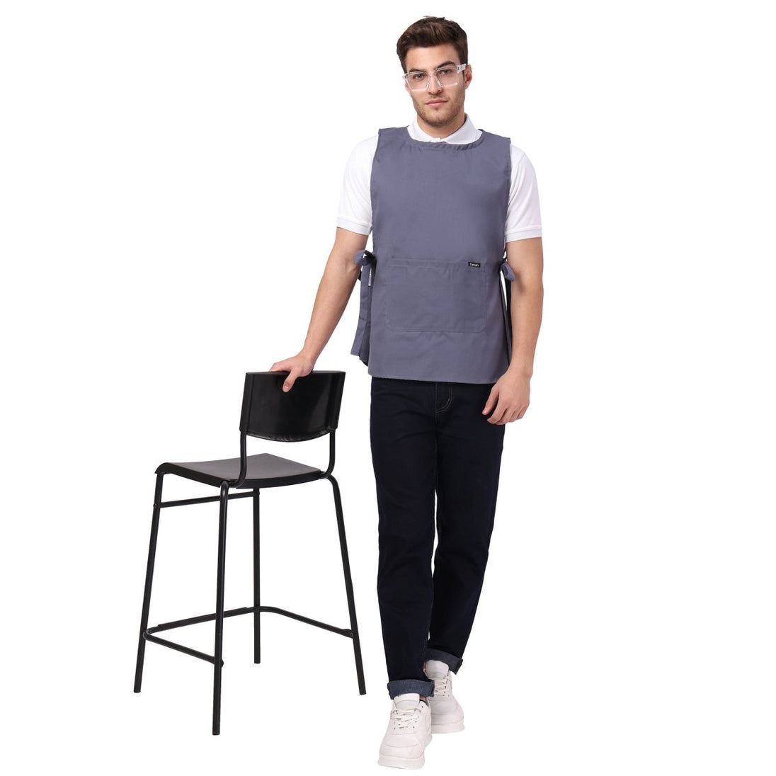 Unisex House Keeping Apron / Coat (Free Embroidery) - Uwears®