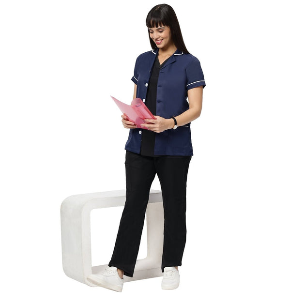 Unisex House Keeping Apron / Coat (Free Embroidery) - Uwears®