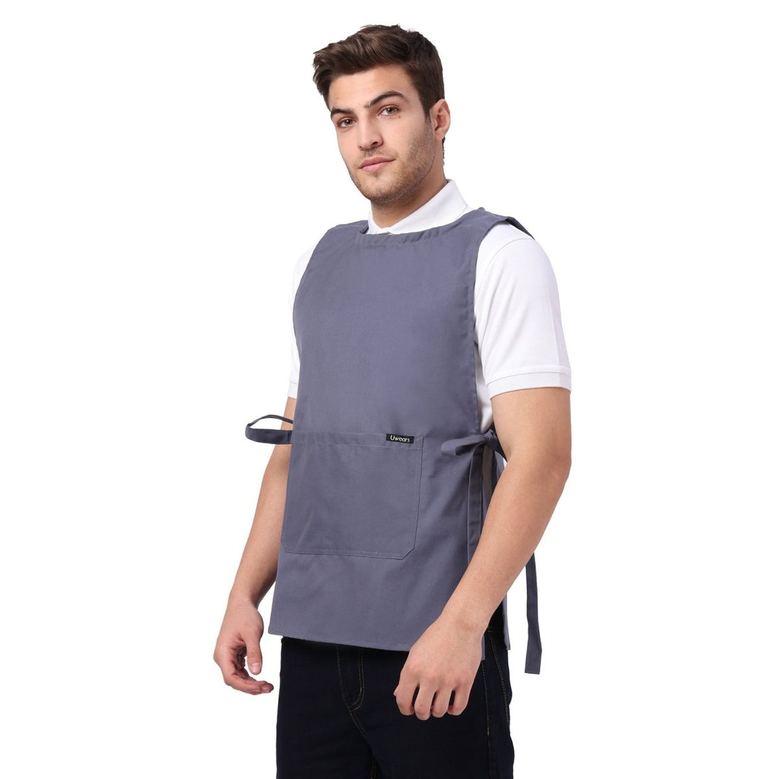 Unisex House Keeping Apron / Coat (Free Embroidery) - Uwears®