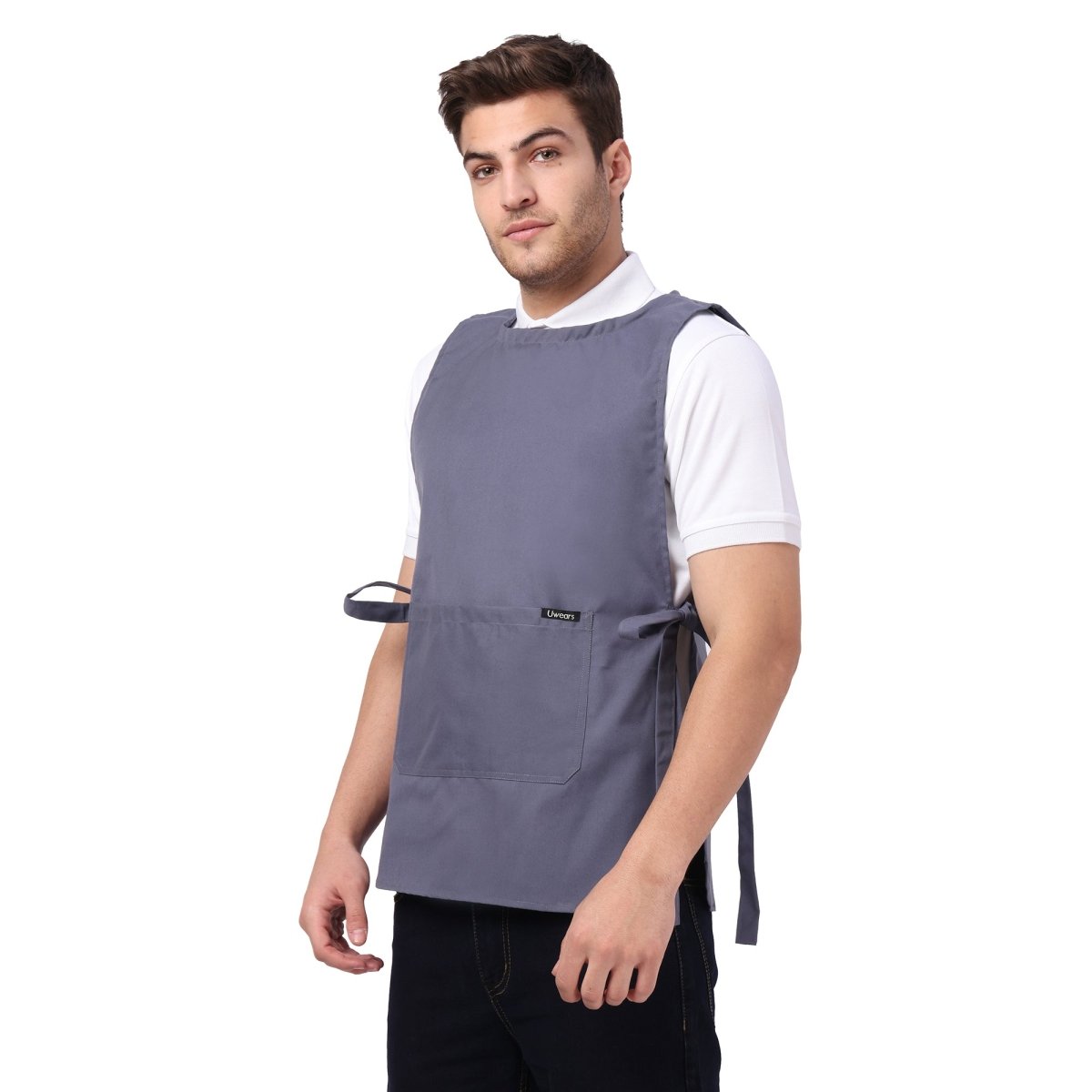Unisex House Keeping Apron / Coat (Free Embroidery) - Uwears®