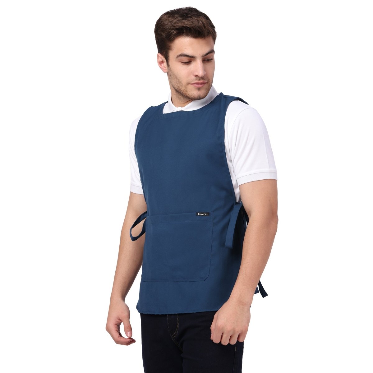 Unisex House Keeping Apron / Coat (Free Embroidery) - Uwears®