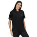 Unisex Modern Dentist Coat Black - Free Embroidery - Uwears®