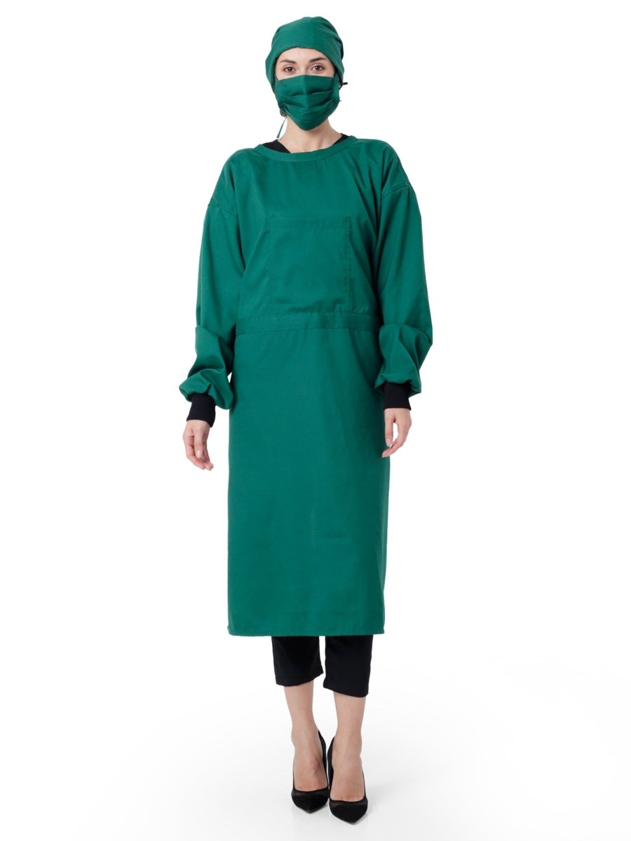 Unisex Surgical Gown / OT Gown for Doctors (Free Embroidery) - Uwears®