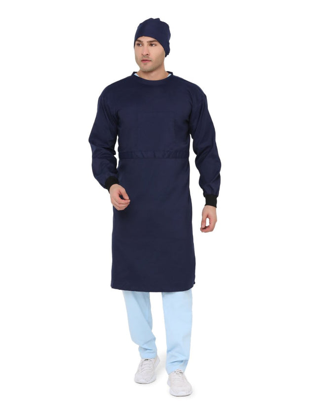 Unisex Surgical Gown / OT Gown for Doctors (Free Embroidery) - Uwears®