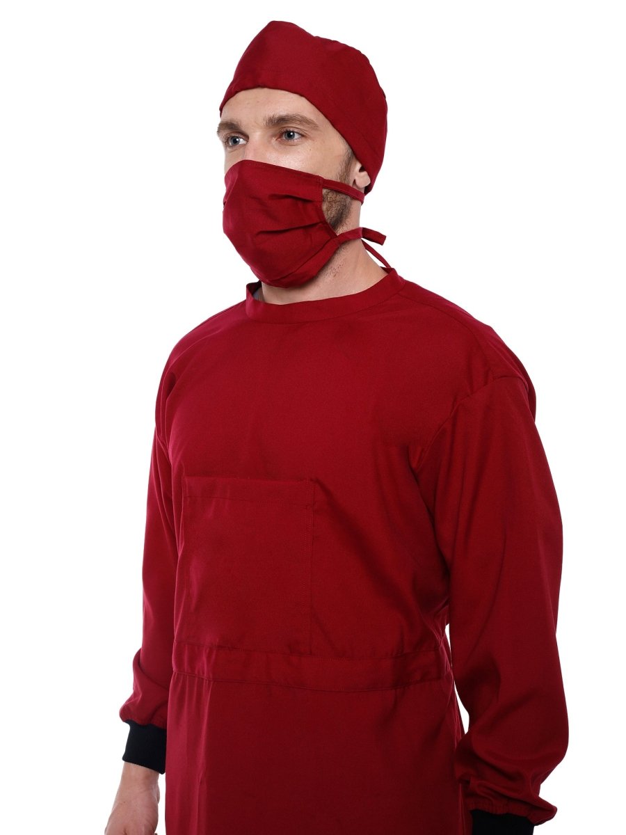 Unisex Surgical Gown / OT Gown for Doctors (Free Embroidery) - Uwears®