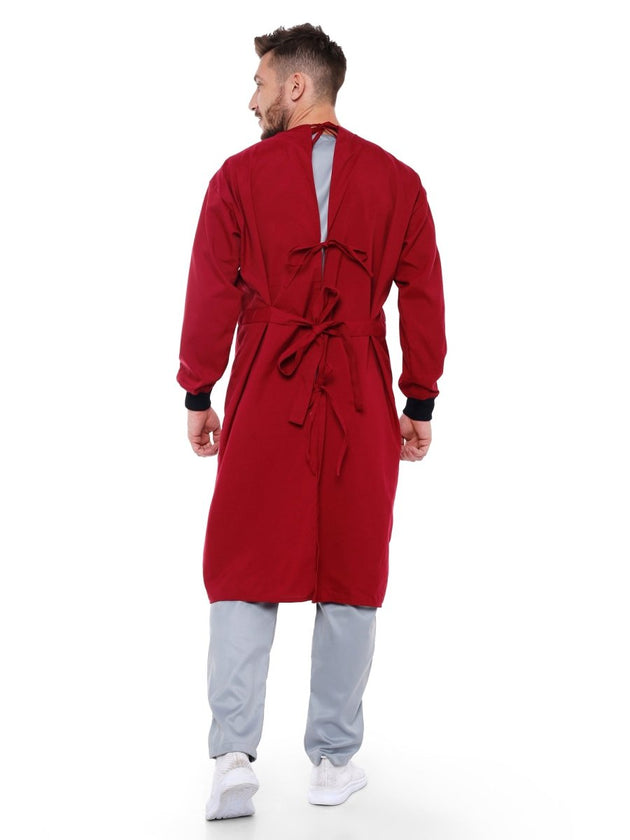 Unisex Surgical Gown / OT Gown for Doctors (Free Embroidery) - Uwears®