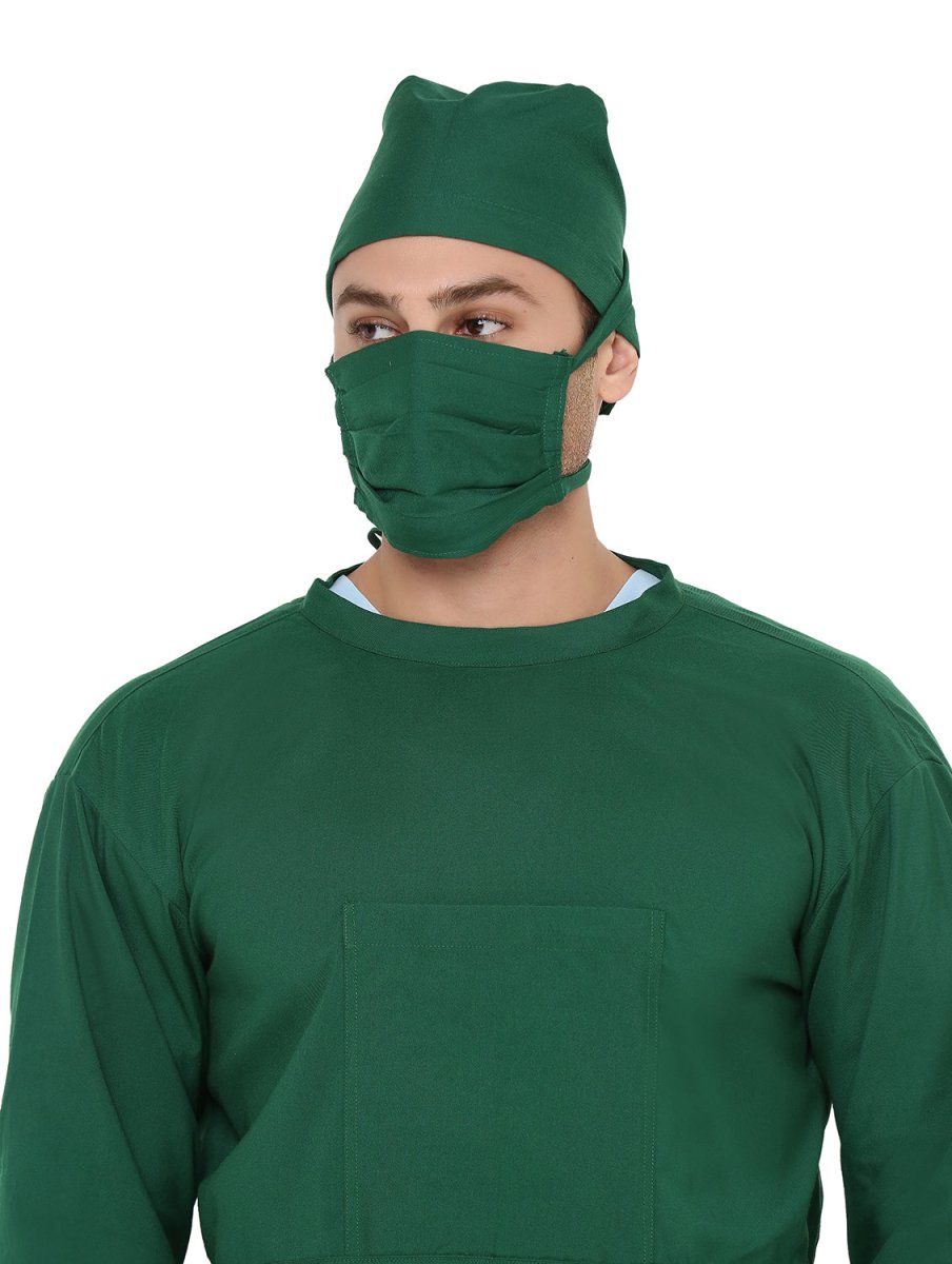 Unisex Surgical Gown / OT Gown for Doctors (Free Embroidery) - Uwears®