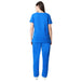 Women Blue 2 way Stretch Water/Liquid Repellent Scrub Suit