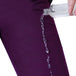 Women Deep Purple 2 way Stretch Water/Liquid Repellent Scrub Suit