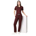 Women Wine 2 way Stretch Water/Liquid Repellent Scrub Suit