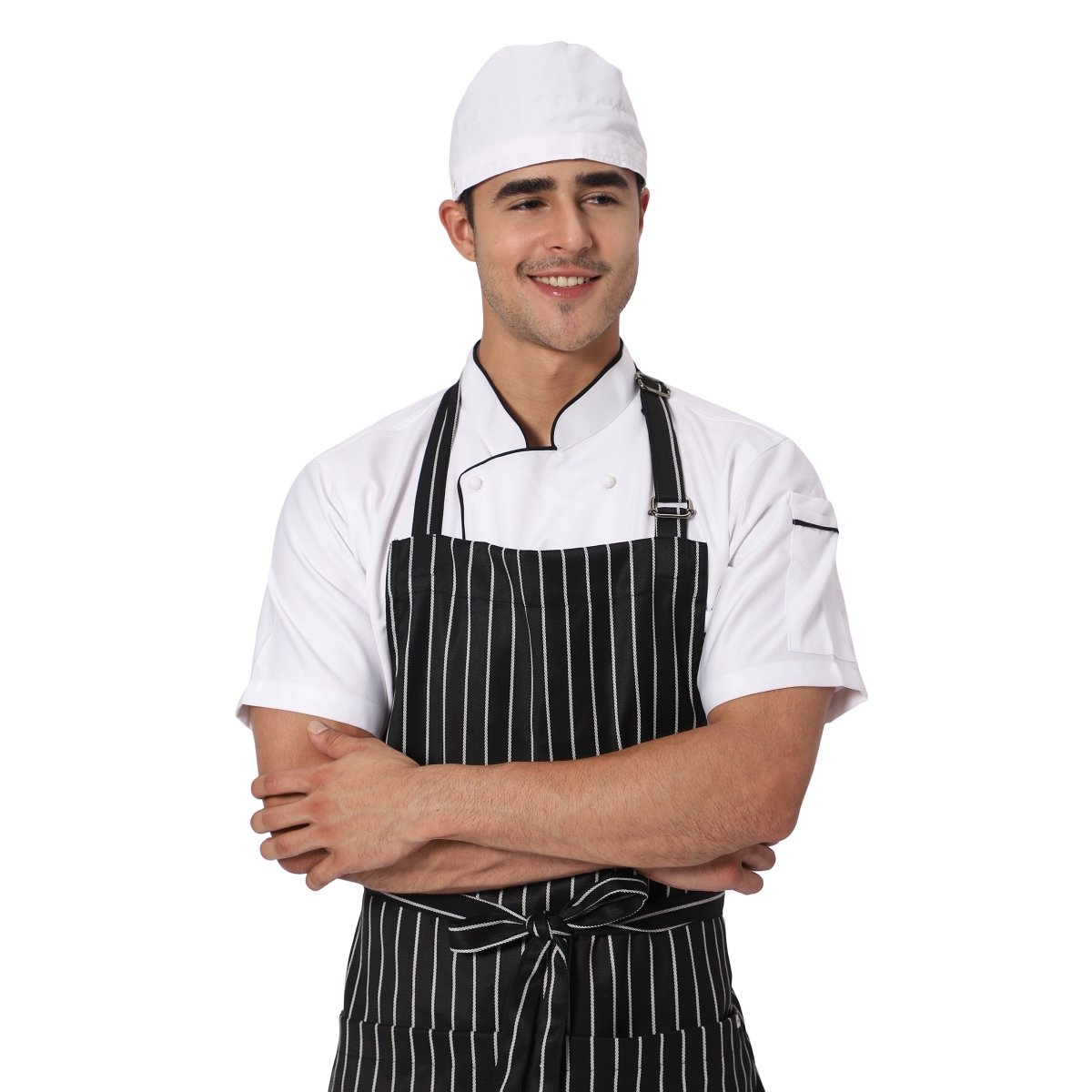 White Chef Cap Cotton (Free Embroidery) - Uwears®