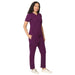 Women's 4-Way Noir 2.0 Scrub Suit No Wrinkle (SMART FIT) - Uwears®