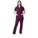 Women's Aqua Scrub Suit 2 - Way Stretch / Liquid Repellant Free Embroidery (SMART FIT) - Uwears®