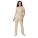 Women's Beige Classic Scrub Suit - Uwears®