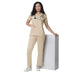 Women's Beige Classic Scrub Suit - Uwears®