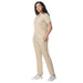 Women's Beige Spa / Salon Top and Bottom - Uwears®