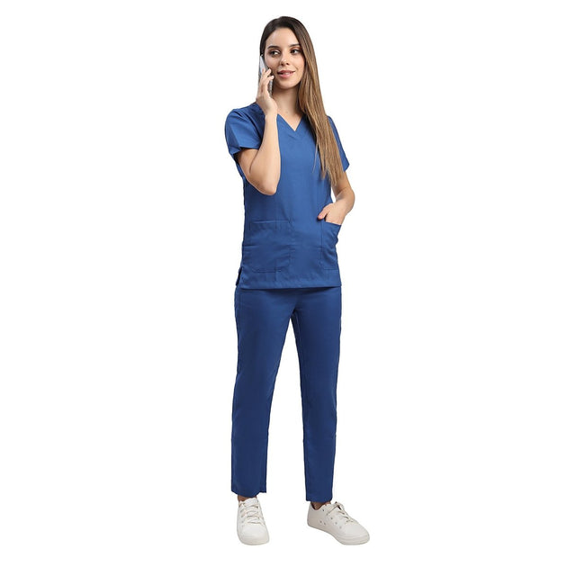 Womens CLASSIC Scrub Suit - Free Embroidery (REGULAR FIT) - Uwears®
