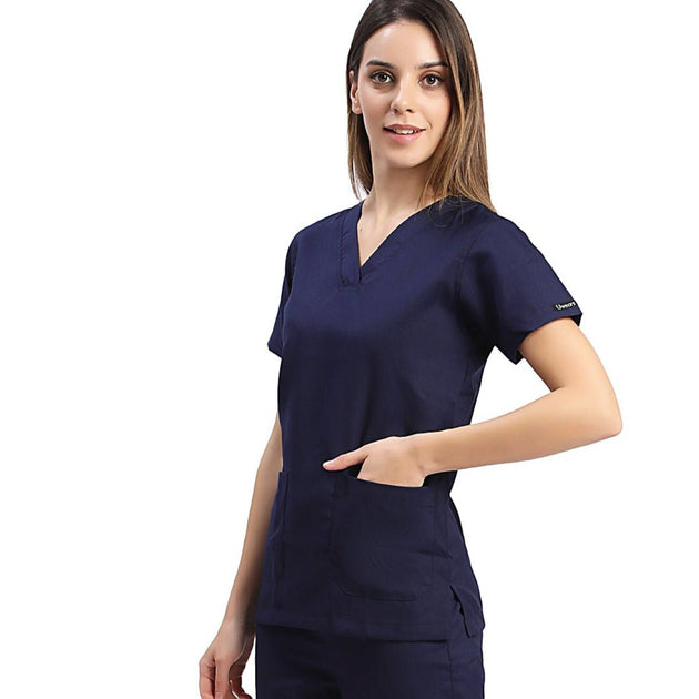 Womens CLASSIC Scrub Suit - Free Embroidery (REGULAR FIT) - Uwears®