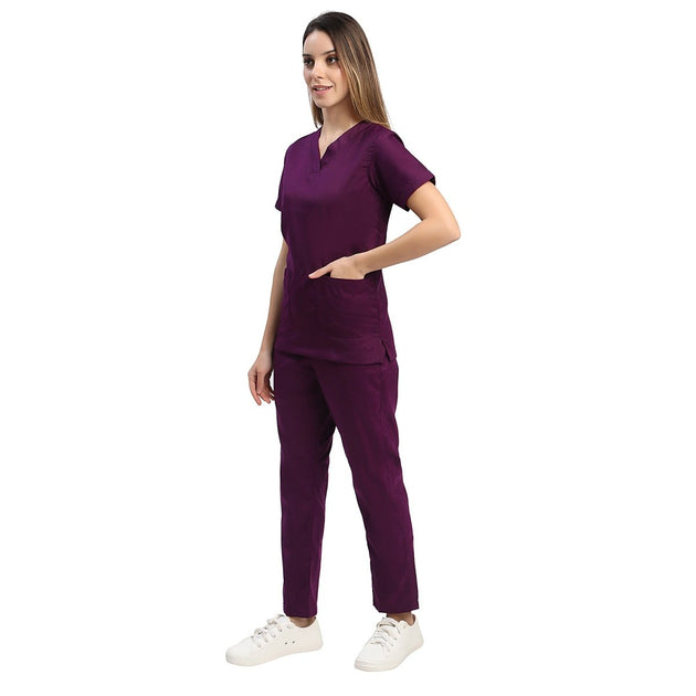 Womens CLASSIC Scrub Suit - Free Embroidery (REGULAR FIT) - Uwears®
