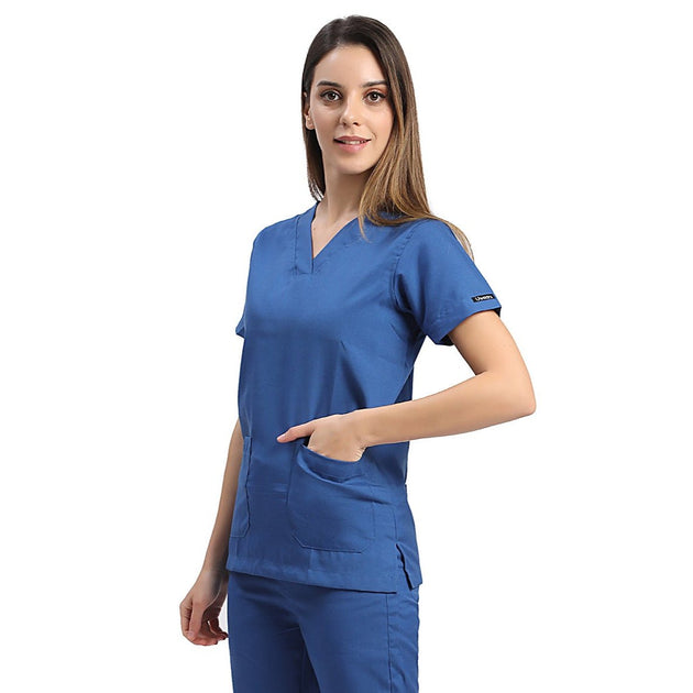 Womens CLASSIC Scrub Suit - Free Embroidery (REGULAR FIT) - Uwears®
