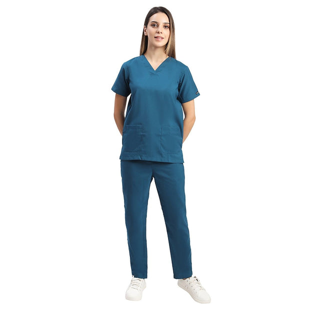Womens CLASSIC Scrub Suit - Free Embroidery (REGULAR FIT) - Uwears®