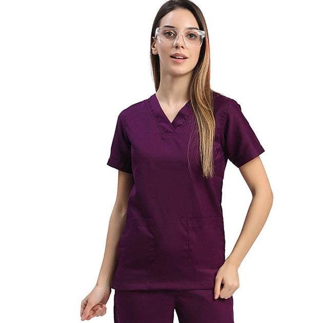 Womens CLASSIC Scrub Suit - Free Embroidery (REGULAR FIT) - Uwears®