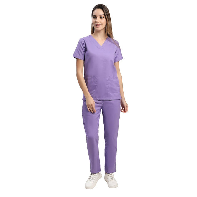 Womens CLASSIC Scrub Suit - Free Embroidery (REGULAR FIT) - Uwears®