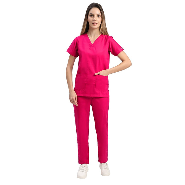 Womens CLASSIC Scrub Suit - Free Embroidery (REGULAR FIT) - Uwears®
