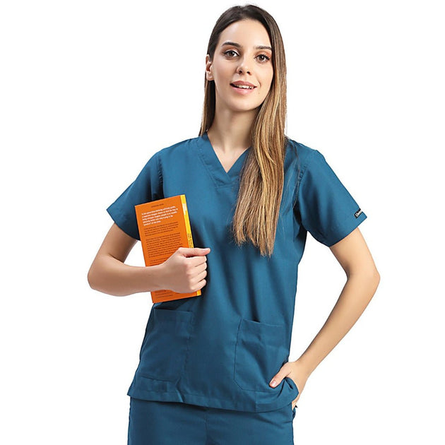 Womens CLASSIC Scrub Suit - Free Embroidery (REGULAR FIT) - Uwears®