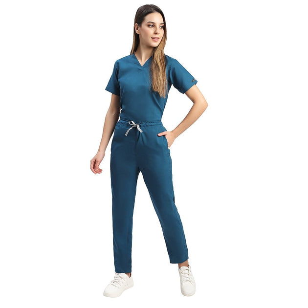 Womens CLASSIC Scrub Suit - Free Embroidery (REGULAR FIT) - Uwears®