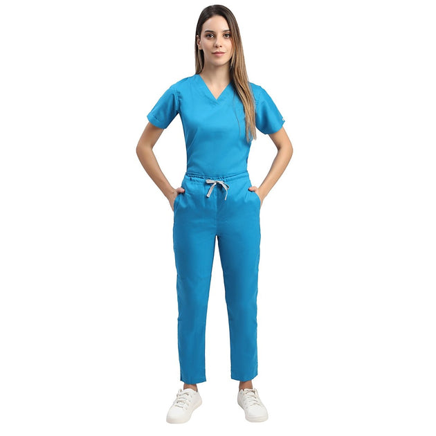 Womens CLASSIC Scrub Suit - Free Embroidery (REGULAR FIT) - Uwears®