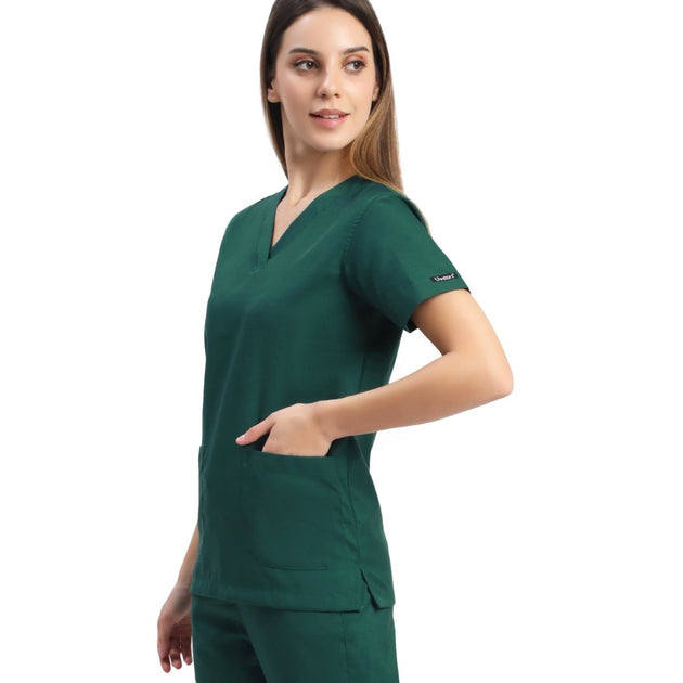 Womens CLASSIC Scrub Suit - Free Embroidery (REGULAR FIT) - Uwears®