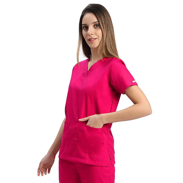 Womens CLASSIC Scrub Suit - Free Embroidery (REGULAR FIT) - Uwears®