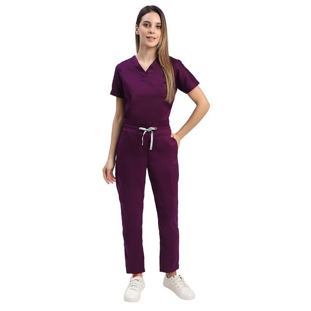Womens CLASSIC Scrub Suit - Free Embroidery (REGULAR FIT) - Uwears®
