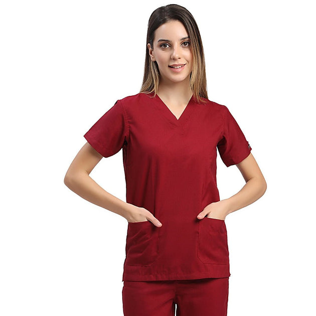 Womens CLASSIC Scrub Suit - Free Embroidery (REGULAR FIT) - Uwears®