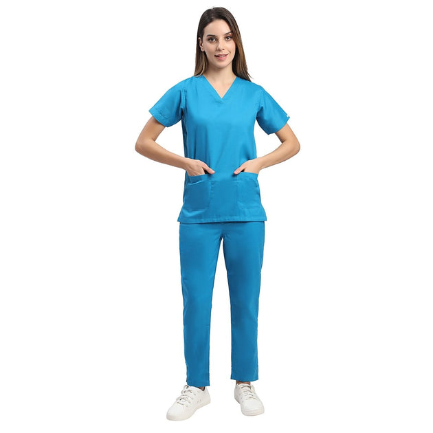 Womens CLASSIC Scrub Suit - Free Embroidery (REGULAR FIT) - Uwears®